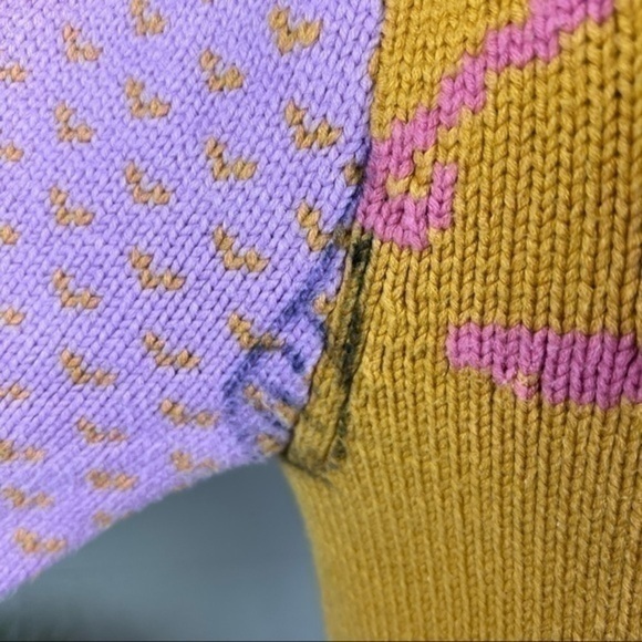 LOVESHACKFANCY Crochet-knit cotton-blend sweater FLAW - Picture 4 of 13